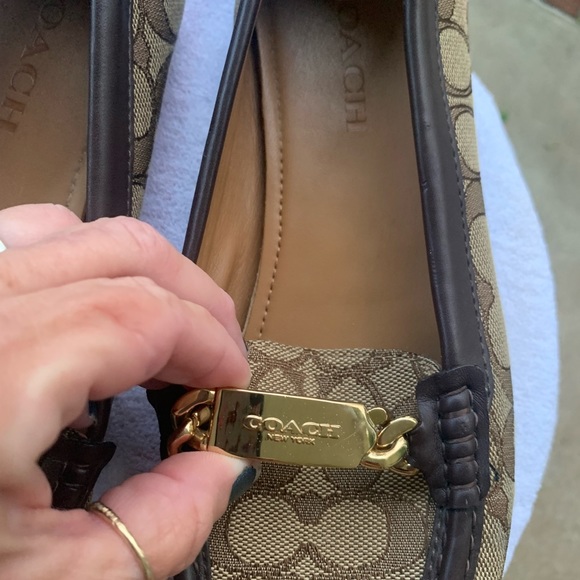 Coach women loafers size 8 - Picture 4 of 7